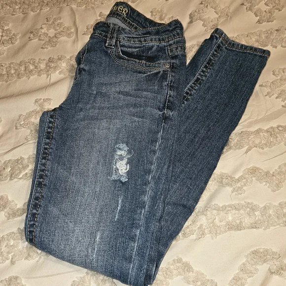 Wallflowers Distressed Denim Skinny Jeans - Picture 2 of 15